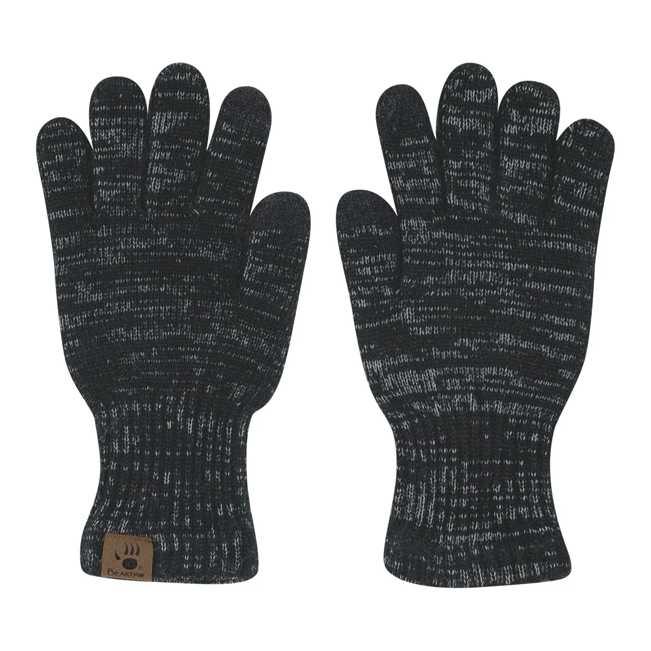 HAT GLOVE SET 2PK BLACK